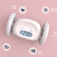 Clocky White
